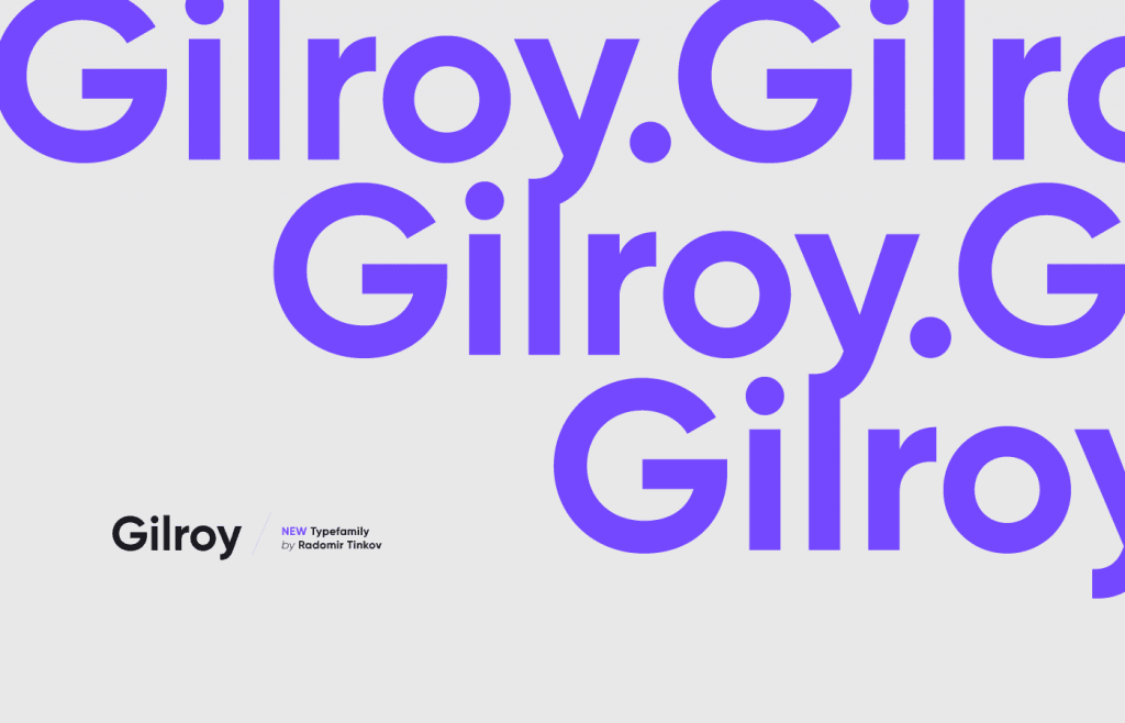 Gilroy Free Font